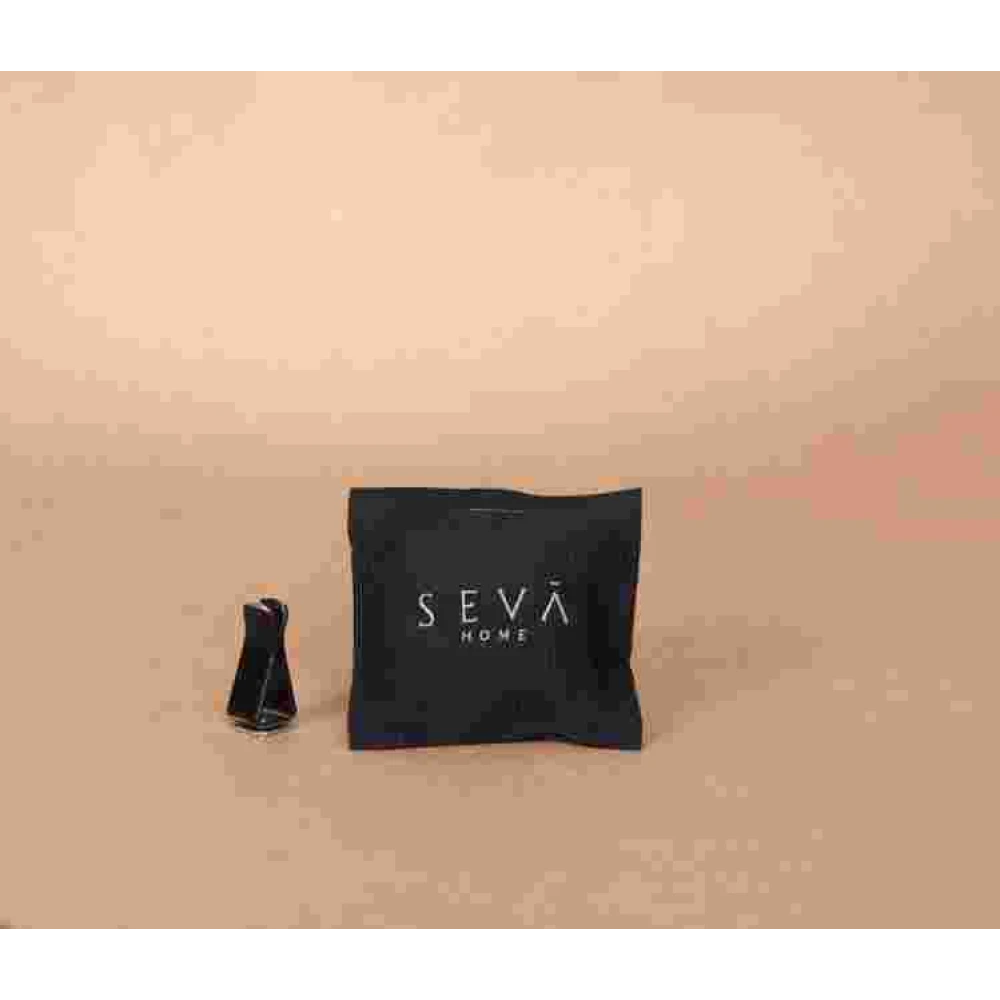 White Tea Car Air Freshener – Magnetic Scented Sachet with Herbal & Musk Notes