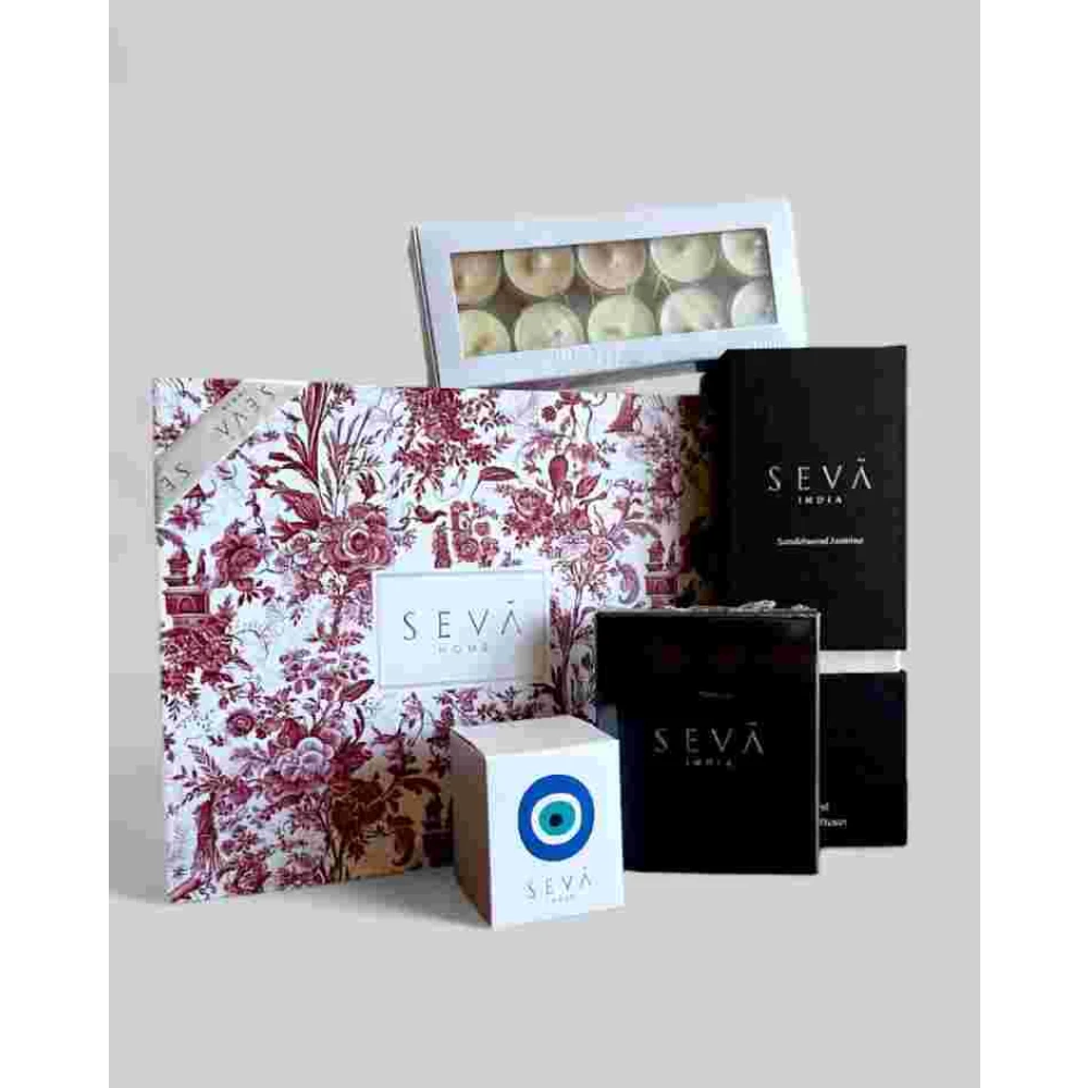 Mum’s Care Gift Hamper – Fragrance-Filled Mother's Day Gift Set with Diffuser, Candles & Closet Freshener