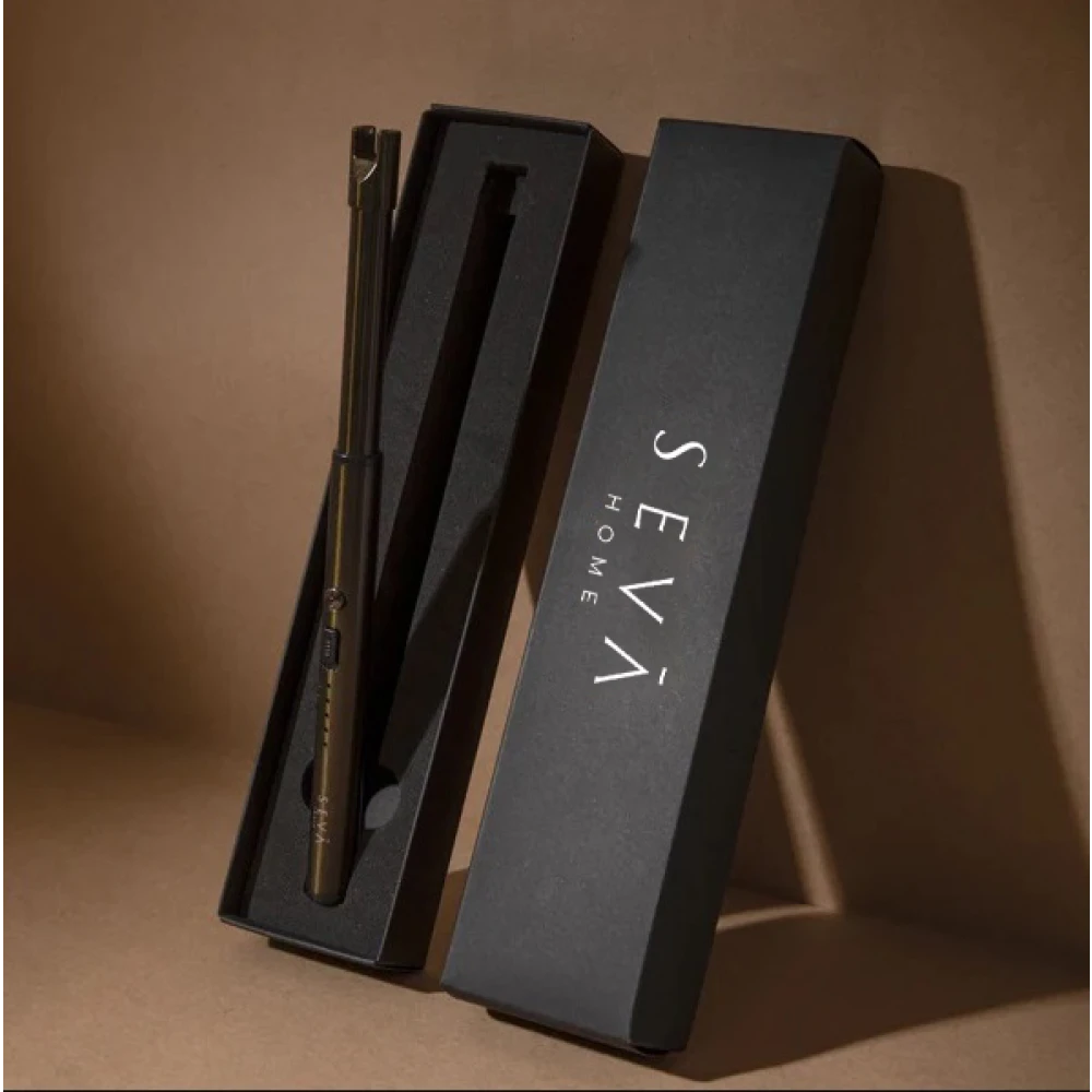 Rechargeable Candle Lighter – Sleek Black | USB Flameless Design