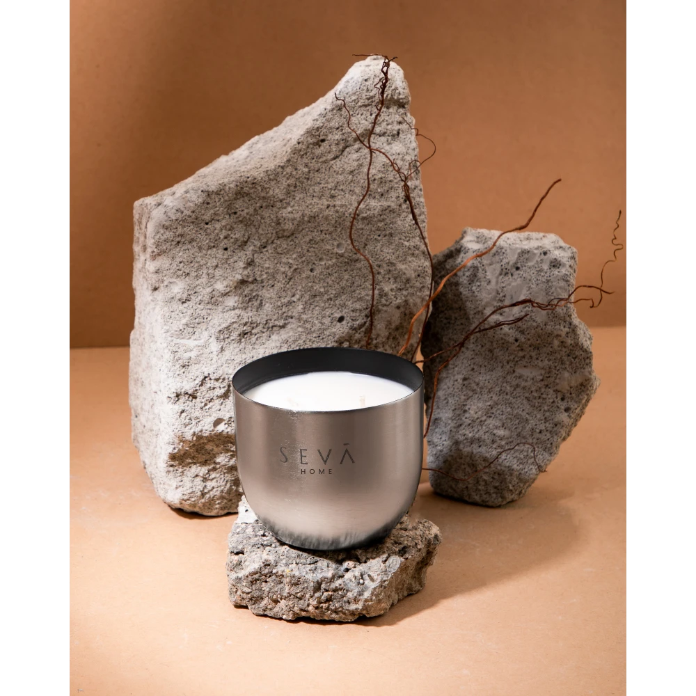 Heirloom Aqua Candle – Classic Silver | Coastal Fresh Fragrance