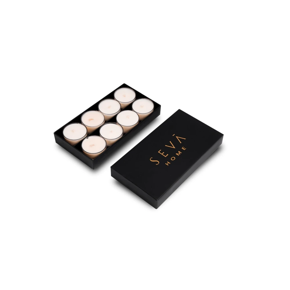 Blanc Fragrance Tea Lights – Set of 8