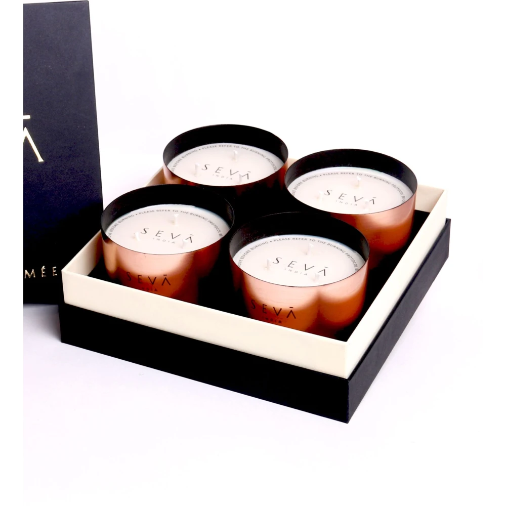 Heirloom Candle – Set of 4 – Berries (Rose Gold Edition)