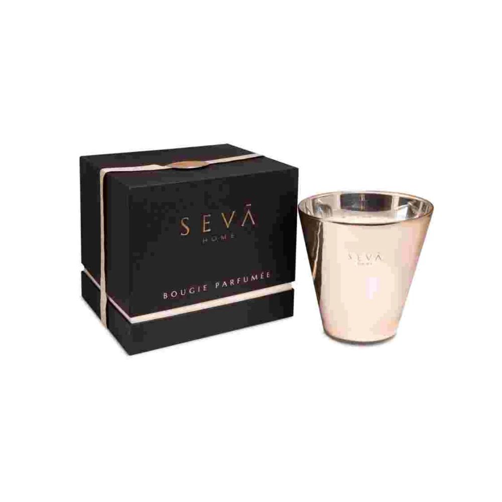 Avante Garde Candle – Large Gold | Soleil Fragrance | 60-Hour Luxury Soy Wax Candle