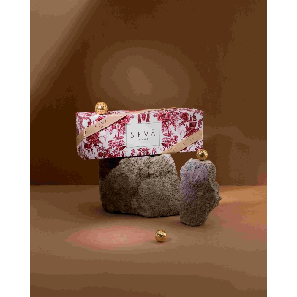 Festive Gift Hamper – Red Classic | Evil Eye Candle & Candle Care Kit | Seva Home Signature Fragrance