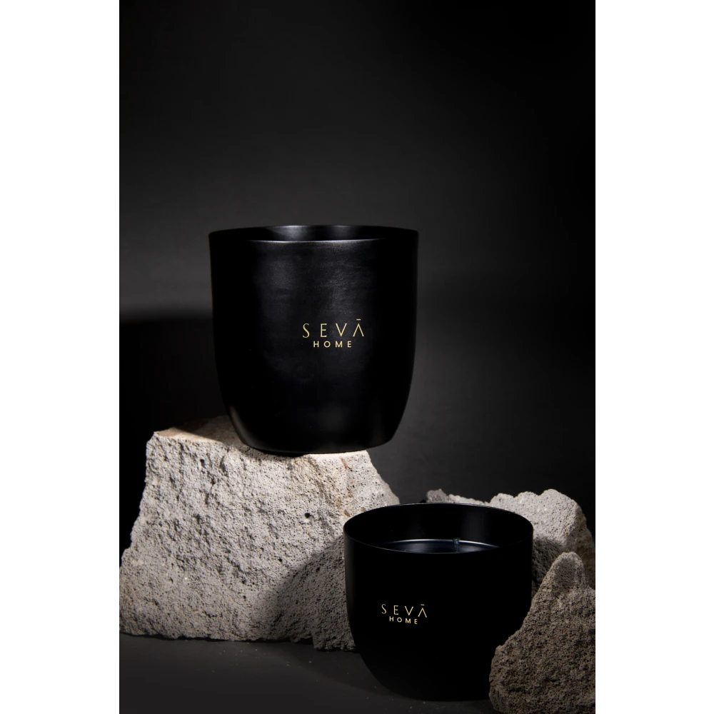 Heirloom Noir Scented Candle Set of 2 – Black Classic & Large Luxury Soy Wax Candles